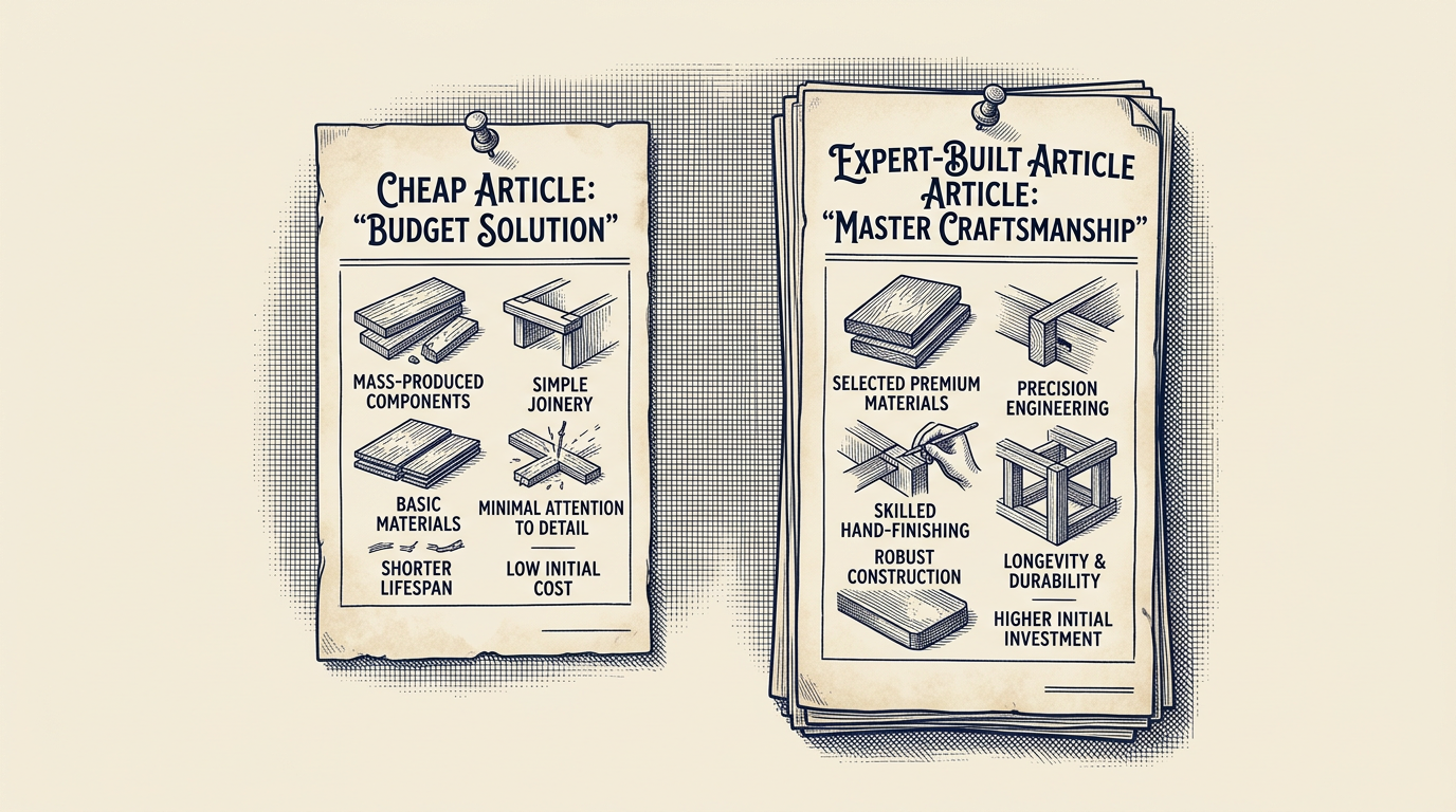 Two invoices for the same article: the cheap version invoices you twice