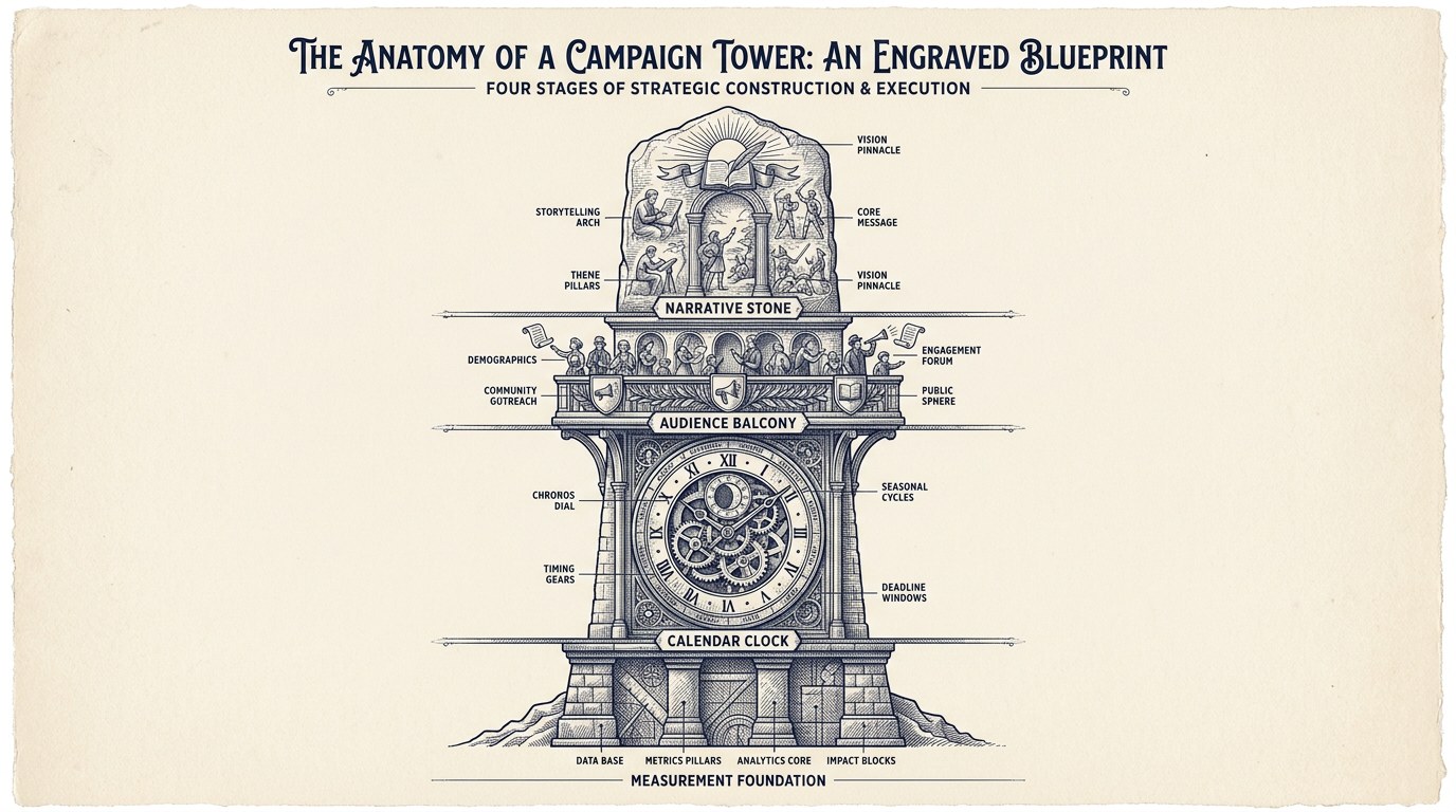The B2B SaaS digital PR strategy framework, the year-long campaign design playbook