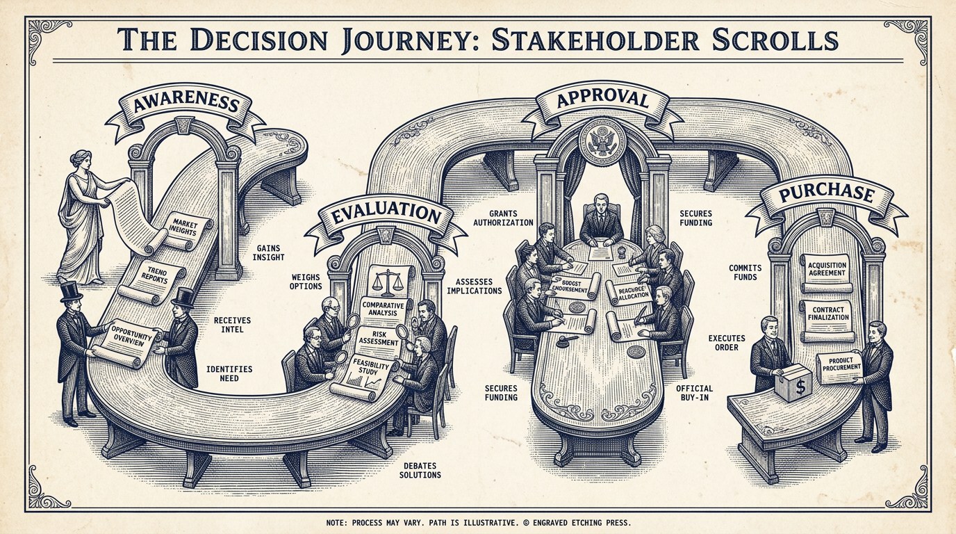 Buyer Journey Content Mapping for B2B SaaS, the operator playbook