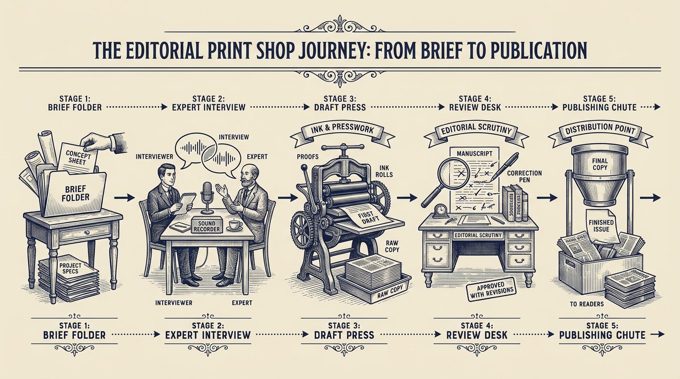 The content writing process for B2B SaaS: an operator workflow that scales