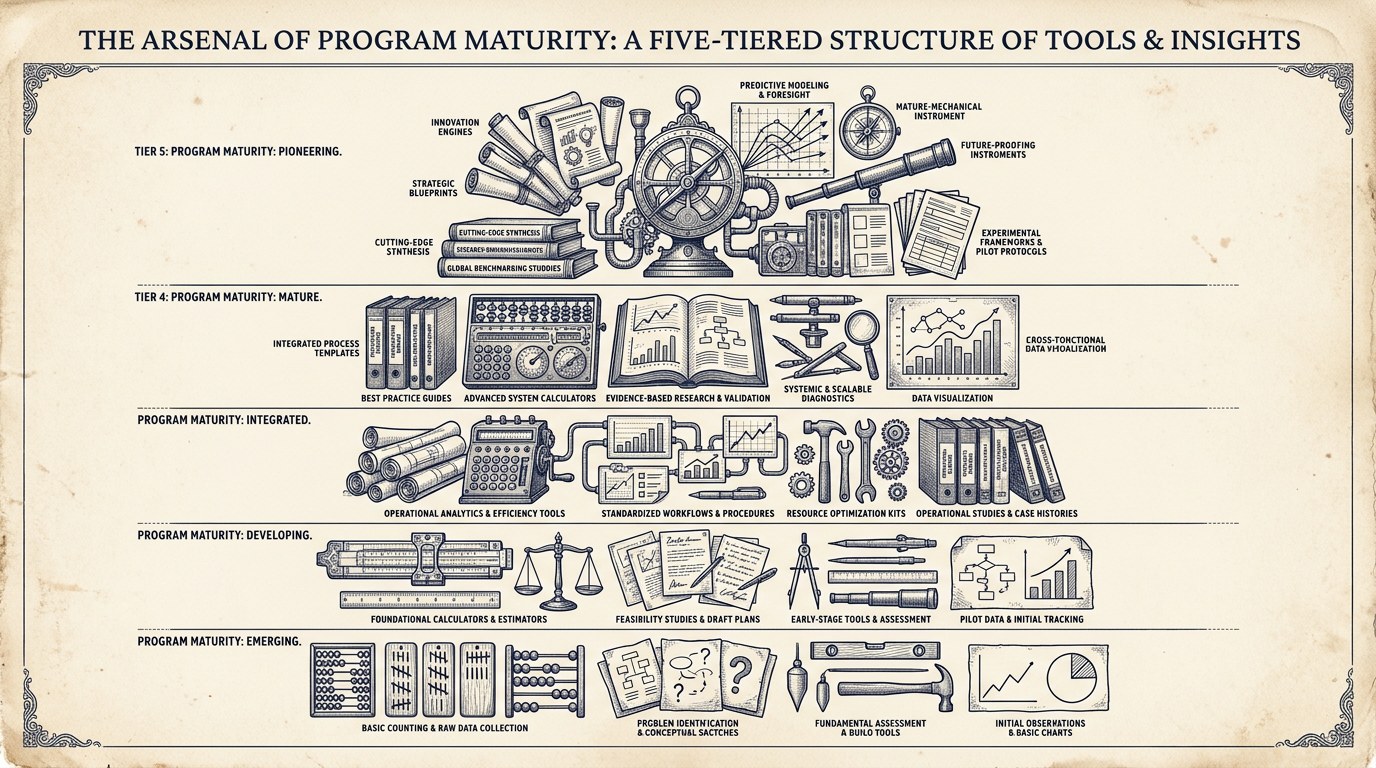 Linkable assets for B2B SaaS: the operator stack, mapped to program maturity