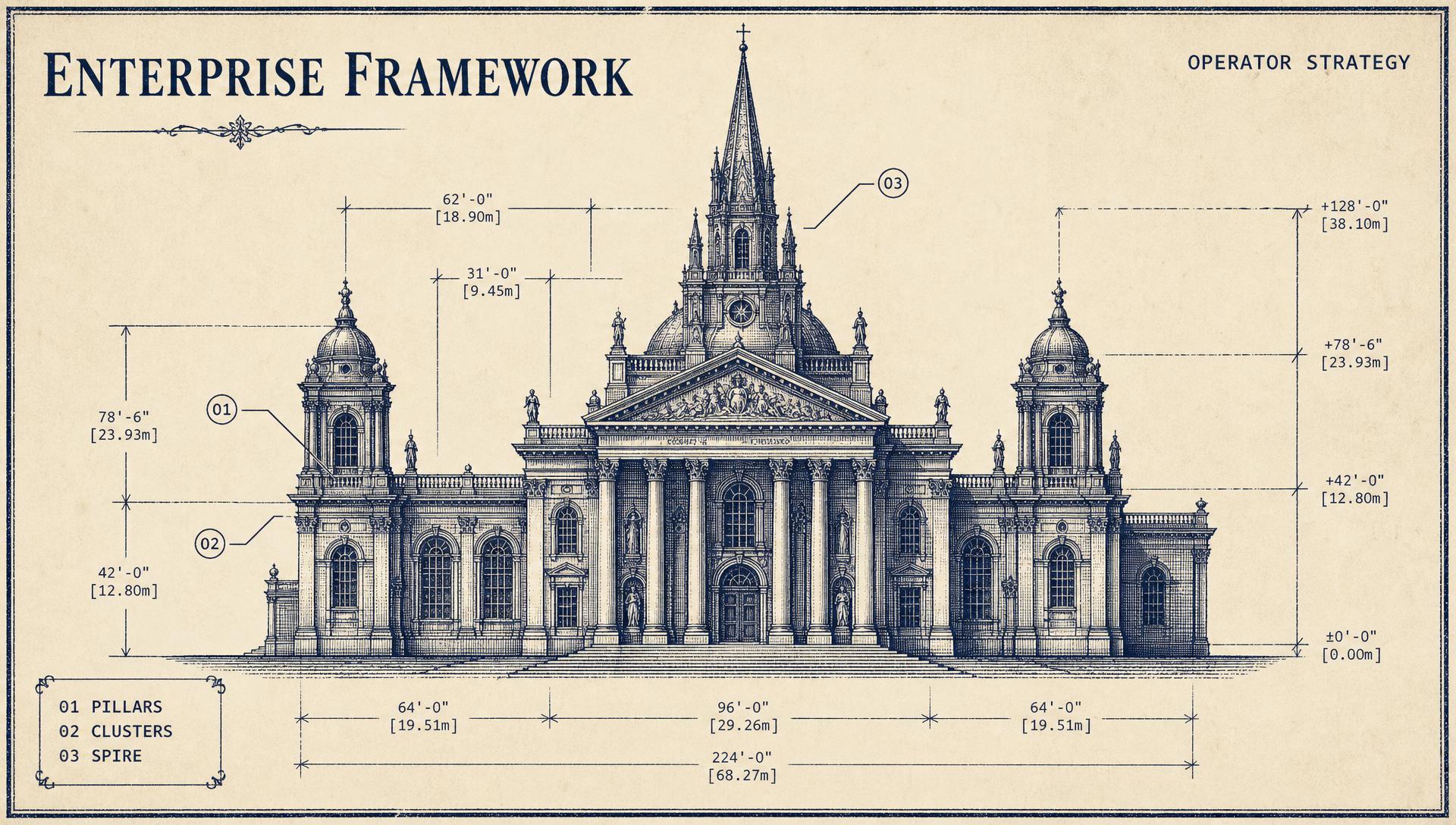 Enterprise B2B SaaS SEO strategy, the operator framework